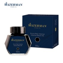 Waterman 워터맨 만년필 잉크 인텐스 블랙 50ml