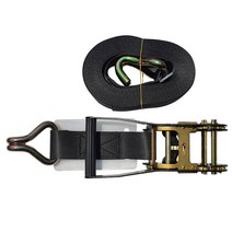 나이스본 50mm환봉검정PE세트 깔깔이바 자동바 화물차용품 화물 고정 타이다운 스트랩 라쳇바 라쳇벨트 짐바, 검정