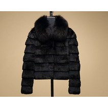 모피조끼 리얼 폭스 토끼 양털 모티브 롱 퍼 베스트 새로운 진짜 토끼 모피 코트 여우 모피 칼라 여성 전체 펠트 여우 모피 재킷 겨울 토끼 모피 조끼 f741