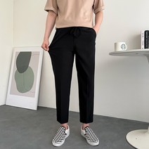 6컬러 크롭 세미와이드 냉장고 아이스 여름 밴딩 팬츠