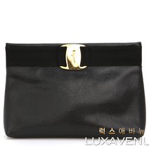 Salvatore Ferragamo 빈티지 페라가모 21-0588 바라 리본 클러치 크로스백