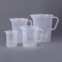 cjbaking 계량컵 플라스틱 비커1L