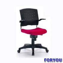 ForU297 사원용 회전의자 플러키 팔유 사출 쿠션 사출발 사무용의자 바퀴의자 학생의자, 상세페이지 참조