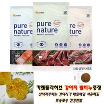 퓨어네이쳐 강아지사료 1.2kg 수제발비누 증정, 오리와감자