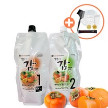 젤존 감 염색약 대용량 500g 옻안타는 순한 셀프 감염색, 1N(흑색), 1세트