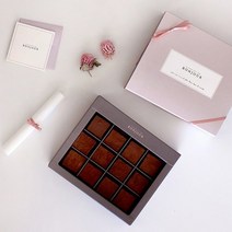 바보사랑 디비디 파베 초콜릿 박스 Bonjour 6+12구.디비디