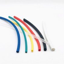 수축 튜브 모음 열수축 튜브 키트 절연 슬리브 termoretractil 폴리올레핀 모듬 와이어 케이블 1 미터, 06 Black_03 10MMx1meter