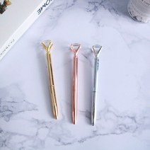 다이아몬드 쥬얼리 보석 볼펜, 골드
