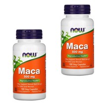 나우푸드 마카 500mg 베지캡슐 100정 2통