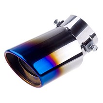 자동차 머플러팁 튜닝 악세사리 마후라 곡선 배기구 파츠