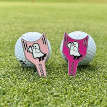 심짱 비코볼마커+그린보수기+클럽거치대 연핑크 핫핑크 2p, 연핑크+핫핑크