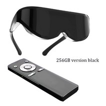 스마트 3D입체 안경 오리지널 3D 256GB 메모리 안드로이드 비디오 3DVR 1000 인치 거대한 스크린 VR 헤드셋 HDMI, [03] black standard
