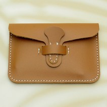 가죽공예 베루형 카드케이스 DIY 키트 카드 지갑 만들기 세트, 안티스크래치-라이트핑크