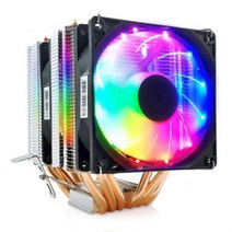 CPU 고성능 쿨러 게이밍 컴퓨터 오버클럭 타워형 공랭 인텔 쿨링팬 팬