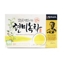 김동곤명인이만든유기농현미녹차작설, 1.2g, 80개입