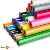 HTV론트 시트지 30.48cm X 4.877m 커팅 품질을 높여주는 투명 PET 속지 실루엣 카메오 포트레이트 호환, 매트 레드