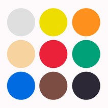 맘아트 토단 전문가용 클레이 10g 소포장 점토, 살색