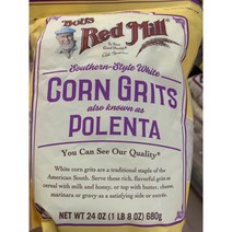 밥스레드밀 콘그리츠 corn grits 폴렌타 굵은 옥수수 가루 680g, 글루텐프리