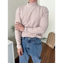 큰집샵 남녀공용 빅사이즈 가을 목폴라 스판모크넥 ~5XL