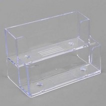 zt-2501 탁상용 아크릴 명함꽂이 1단 2단 명함보관, 이단