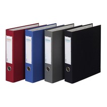 [홈앤스쿨] 문화산업 B949-7 웹 3공 D링 바인더 5cm, 회색
