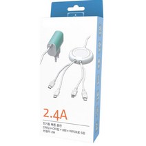 업소용충전기 도난방지용 pc방 모텔 핸드폰충전선, 1개, 화이트