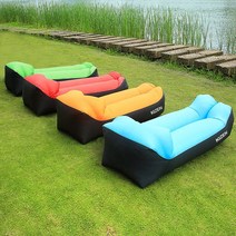 키젠 캠핑 에어쇼파 에어베드 에어침대, 쿠쿠 키젠 가림막에어쇼파_레드