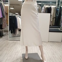온앤온 세틴 트임 롱 스커트 NW0MS332