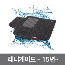 자동차 코일 카매트 트렁크 매트 지프 레니게이드, 다크브라운