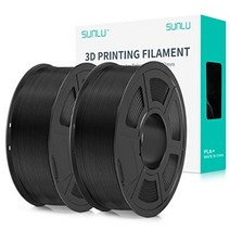PLA Plus 3D 프린팅 필라멘트, 블랙+블랙