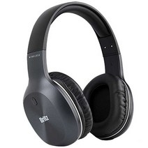 브리츠 W800BT QPlus 유무선 블루투스 헤드폰, Black