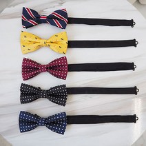 유앤펫 강아지 애견 나비 넥타이 악세사리(중형견 대형견 리본 보타이 악세사리), 블랙