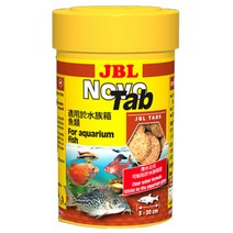 JBL 노보탭 정제형 열대어 사료, 100ml, 1개
