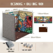 전기히터 온열기 난로 발 사무실 전기난로 풋워머 발핫팩 다리 가정용 테이블, O