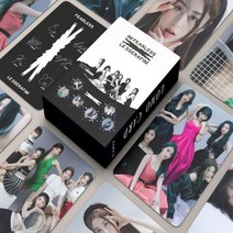 55 개/대 Kpop IVE GIDLE LE serafim ITZY TWICE Kep1er 엔믹스 STAYC Fromis9 MAMAMOO MY GIRL MOMOLAND Cards, LE SSERAFIM-1