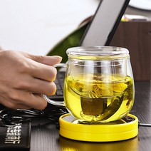 [4P세트] 날씬하게 차마시는 습관 인퓨저찻잔 300ml, 4개