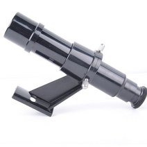천체망원경 별관측 달관측 datyson 5x24 astronomical telescope finderscope 스타 포인터 파인더 스코프 라이플 스코프 시야 브래킷 십자형 블랙, Black