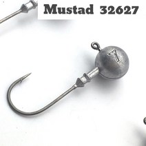 [ILΞ9] 머스타드 32627 지그헤드 10개 세트 텅스텐 웜바늘 꺽지낚시 민물 쏘가리_EΞ82076Ea