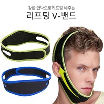 S1Y 남성용 페이스 라인 리프터 밴딩 찍찍이 압박 V라인 LD33eaW, ◉sun 블랙(형광), ◉sun 본상품선택