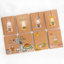 꼬등어 트윈링노트 ver.3 노트추천 신학기선물, KKOTKAECONEPOINT