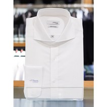 [AK수원점][듀퐁셔츠] 남성 슬림핏 빅와이드 카라 긴팔 남방 와이셔츠 SE3SM22LS930SWH