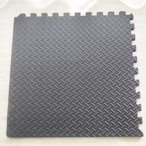 홈짐 폼 바닥 매트 기숙사 단열 방음 층간 소음 운동, 블랙잎 패턴_60x60x2.0cm 1 조각