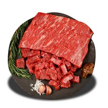 착한정육점 친환경 무항생제 한우 1++등급 국거리 300g 양지 사태(냉장), 1개, 한우앞다리세절300g