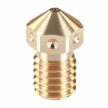 3D 프린터 황동 V6 엑스트라 노즐 3DMV6-4Pcs 1.75mm 0.20mm/0.4mm/0.6mm/0.8mm, 4pcs 0.4mm
