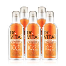 닥터비타 기미 잡티 미백 주름 집중케어 올인원 비타민 멀티 에센스, 115ml, 5개