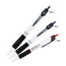 자바펜 0.5mm 제트라인 펜, 레드, 6개