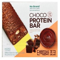 노브랜드 단백질바 초코 4입(40g*4), 4개, 4개