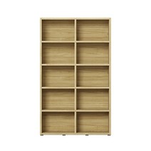 한샘 샘와이드 책장 5단 120cm 시공 (컬러 택1), 내추럴오크(A)