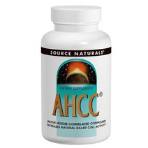 소스내추럴스 표고버섯균사체 AHCC 500 mg 60 캡슐, 30정