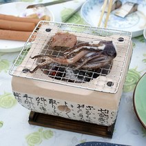 1인화로 소불고기 황동 구리 석쇠 유기 옥돌 옛날 솥뚜껑 세라믹 연기 기름안튀는 고기 불판 일본식 바베큐 그릴 수출 바베큐 숯로 차 밥솥 가정용 그릴 야외 꼬치 용광로 작은, 181813cm
